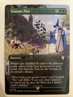 MTG Seasons Past - The Lord of the Rings Commander 0529 LTR Regular - Image 1