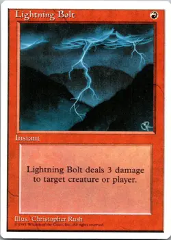 Lightning Bolt C Fourth Edition 226 NM Normal - Image 1