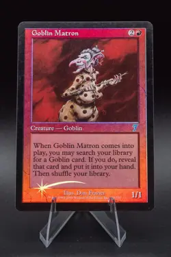 Goblin Matron: Magic the Gathering - 7th Edition Foil - Image 1