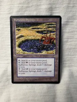 Mtg Sulfurous Springs Ice Age Regular Land - Image 1
