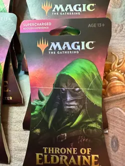 MTG Throne of Eldraine (ELD) Collector Booster Hanger Pack Lot - 12 packs - Image 3