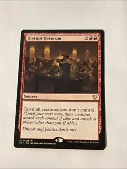Disrupt Decorum Commander 2017 Regular - Image 1