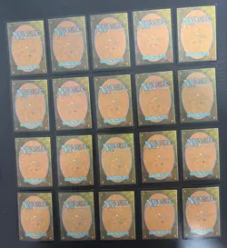 MTG 20X JAPANESE FOIL INVASION BASIC LANDS SET FOREST PLAINS SWAMP ISLAND MOUNTA - Image 4