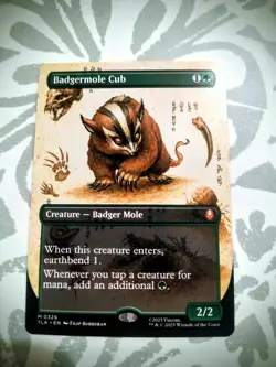 Badgermole Cub (Borderless) Avatar: The Last Airbender Regular NM/M 0326 NP - Image 1