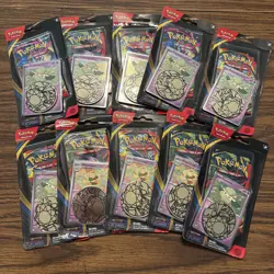 Lot Of 10 Phantasmal Flames Pokemon Booster Packs Factory Sealed - Image 2