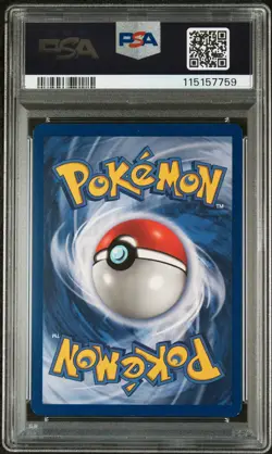 1999 Pokemon WotC Black Star Promo Mewtwo #3 PSA 7 NM Movie Promo - Image 2
