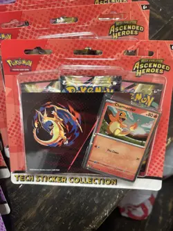 Set Of 27 X POKEMON ASCENDED HEROES Tech Sticker Collection BRAND NEW/SEALED! - Image 3