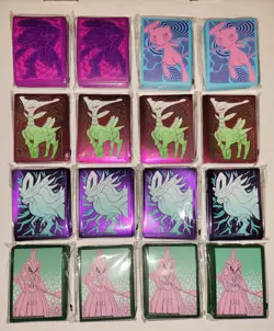 Pokemon TCG Various Sets Deck Sleeves Sealed (Lot Of 16) - Image 1