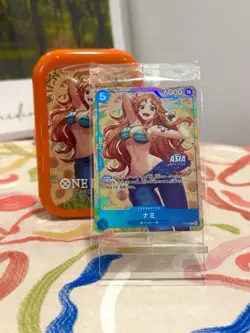 NAMI P-112 ASIA PROMO Mini-tin Pack Set vol.2 One Piece Asia Exclusive SEALED - Image 1