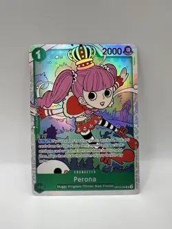 • Perona • OP12-034 SR Legacy Of The Master Holo Foil One Piece TCG Near Mint - Image 2