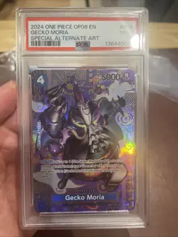 Gecko Moria SP (ST03-004) PSA 9 One Piece Two Legends English - Image 1