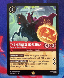 Disney Lorcana The Headless Horseman Terror of Sleepy Hollow Non Foil - Image 1