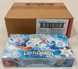 DISNEY LORCANA S11 WINTERSPELL FACTORY SEALED CASE OF 4 BOOSTER BOXES SHIPS 2/13 - Image 1