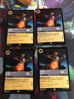 Te Ka Heartless Legendary 4x x4 Disney Lorcana First Chapter - Image 1
