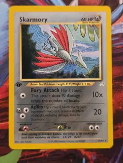 Skarmory 23/64 Neo Revelation 1st Edition Non-holo Rare Pokemon Card - Image 1
