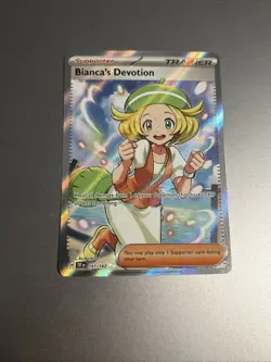 Bianca's Devotion 197/162 Temporal Forces Full Art Trainer Pokemon Card TCG NM - Image 1