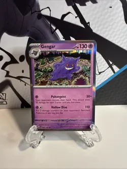 Gengar 094/165 Pokemon 151 Holo Rare Card NM TCG FAST SHIPPING - Image 1