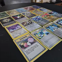 Pokemon TCG Vintage Reverse Holo 50 Card Lot Uncommon Vintage - Image 3