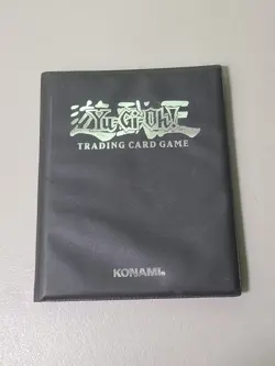 Yu-Gi-Oh! Trading Card Game Card Binder Vintage 1996 Black - 4 Pockets, 14 Pages - Image 1