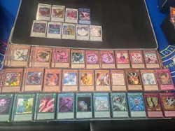 Yugioh Black Rose Dragon full deck 52 cards total - Image 1