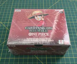 One Piece Card Game: Carrying On His Will (OP-13) - English Sealed Booster Box - Image 1