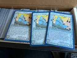 LOT | 1995 Middle Earth The Wizards CCG Unlimited BLUE Border | About 1k Cards - Image 1