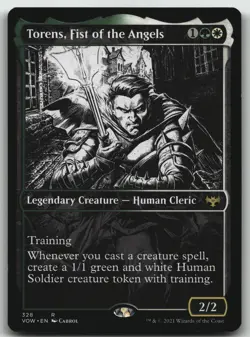 Torens, Fist of the Angels (Showcase) R Innistrad: Crimson Vow 328 LP - Image 1