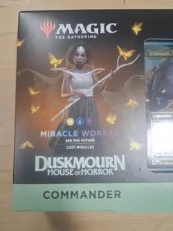 Magic the Gathering Duskmourn House of Horror Commander, Miracle Worker Pack - Image 2