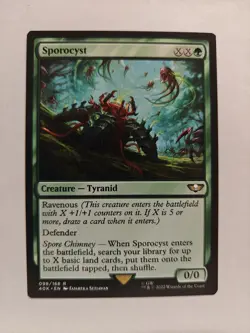 1x Sporocyst - Universes Beyond: Warhammer 40,000 MTG - Image 1