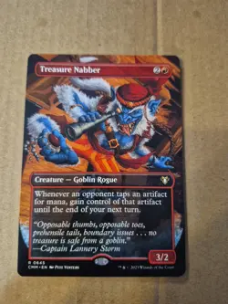 Treasure Nabber (Borderless) Commander Masters Regular - Image 1