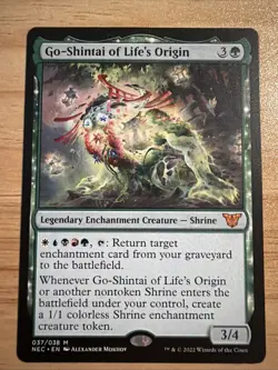 Go-Shintai of Life's Origin Commander: Kamigawa: Neon Dynasty Regular - Image 1