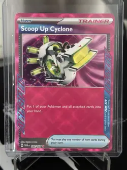 Scoop Up Cyclone 162/167 - Pokemon TCG - Twilight Masquerade - ACE SPEC RARE NM+ - Image 1