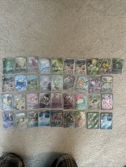 37 Card Pokemon Lot Illustration Rare, Full Art - Image 1