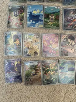 37 Card Pokemon Lot Illustration Rare, Full Art - Image 4
