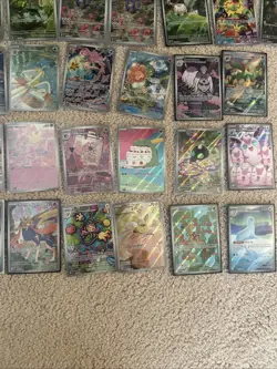 37 Card Pokemon Lot Illustration Rare, Full Art - Image 5