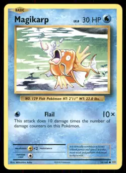 Pokemon TCG Regular Non-Holo magikarp - Image 1