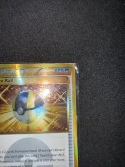 Pokemon Ultra Ball Trainer Item Plasma Freeze 122/116 Holo Secret Rare Card - Image 5