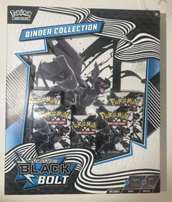 BRAND NEW POKEMON BLACK BOLT BINDER COLLECTION - FACTORY SEALED - Image 1