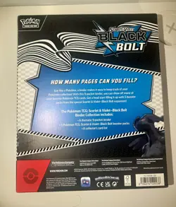 BRAND NEW POKEMON BLACK BOLT BINDER COLLECTION - FACTORY SEALED - Image 2