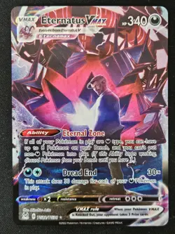 Eternatus VMAX TG22/TG30 SWSH Lost Origin Trainer Gallery Holo Rare Pokemon NM - Image 1