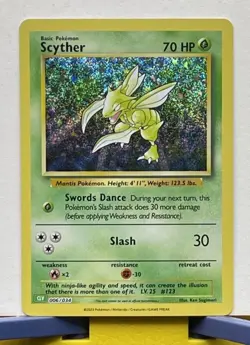 Scyther CLV Classic Collection Holo Pokemon Variant NM 006/034 - Image 2