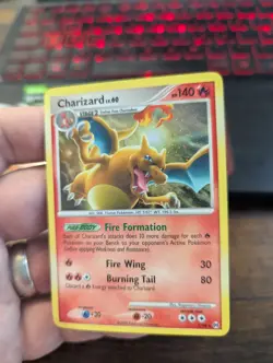 Charizard LV.60 1/99 Platinum Arceus Pokemon TCG - LP - Image 2