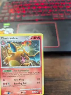 Charizard LV.60 1/99 Platinum Arceus Pokemon TCG - LP - Image 3