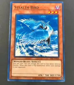 Yu-Gi-Oh! Invasion Of Chaos Stealth Bird Common Card IOC-EN068 NM - Image 1