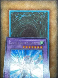 Yugioh Gaia The Dragon Champion LOB-125 Secret Rare GLOSSY UNLIMTED Edition LP - Image 2