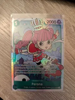 • Perona • OP12-034 SR Legacy Of The Master Holo Foil One Piece TCG NM - Image 1