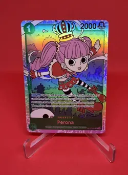 One Piece TCG - Perona OP12-034 Legacy of the Master SR - Foil NM - Image 1