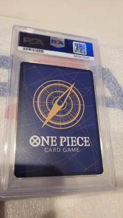 One Piece Nami OP02-036 Paramount War Alternate Art Foil PSA 10 SR 2023 - Image 2