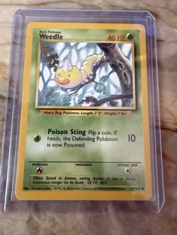 Pokemon TCG Vintage Card Lot of 4 - Bulbasaur/Weedle/Gastly/Mewtwo - Image 5