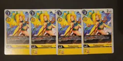 Digimon Card - 4 x Tinkermon BT6-031 - Common - Double Diamond - NM - Image 1